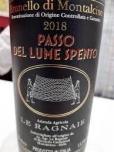 Le Ragnaie - Passo Del Lume Spento Brunello Di Montalcino DOCG 2018